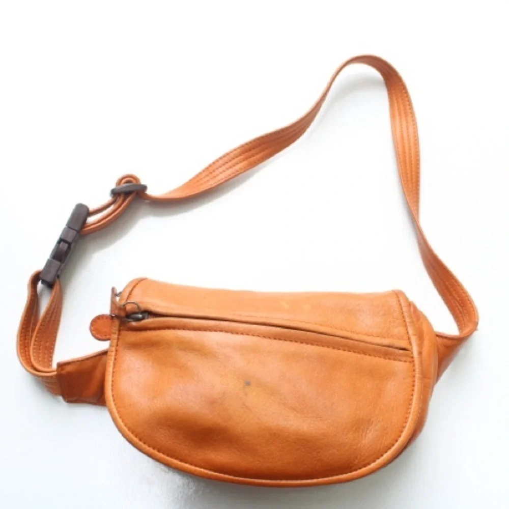 Private Label leather waist bag